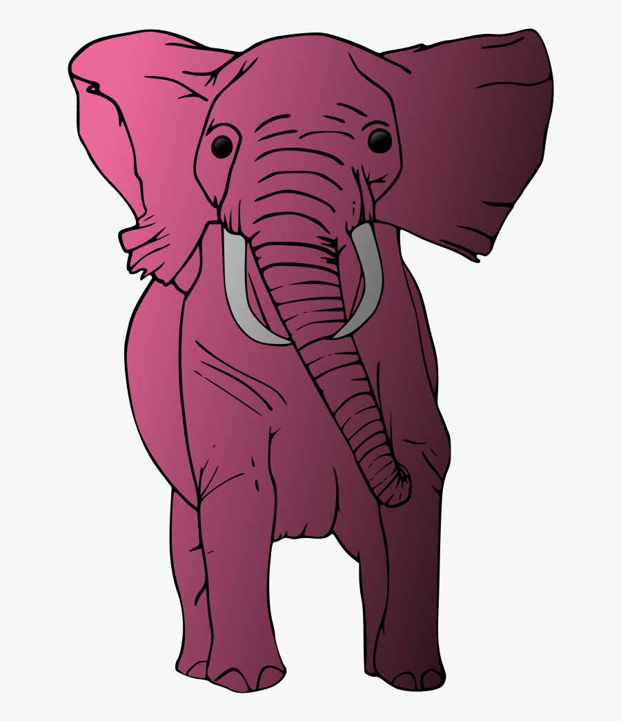Transparent Elephant Clipart - Indian Elephant, Transparent Clipart