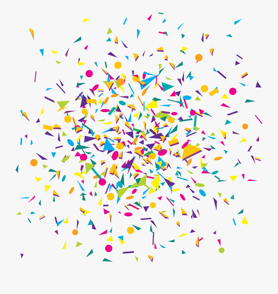 Confetti Clipart Png Image - Birthday Celebration Images Png, Transparent Clipart