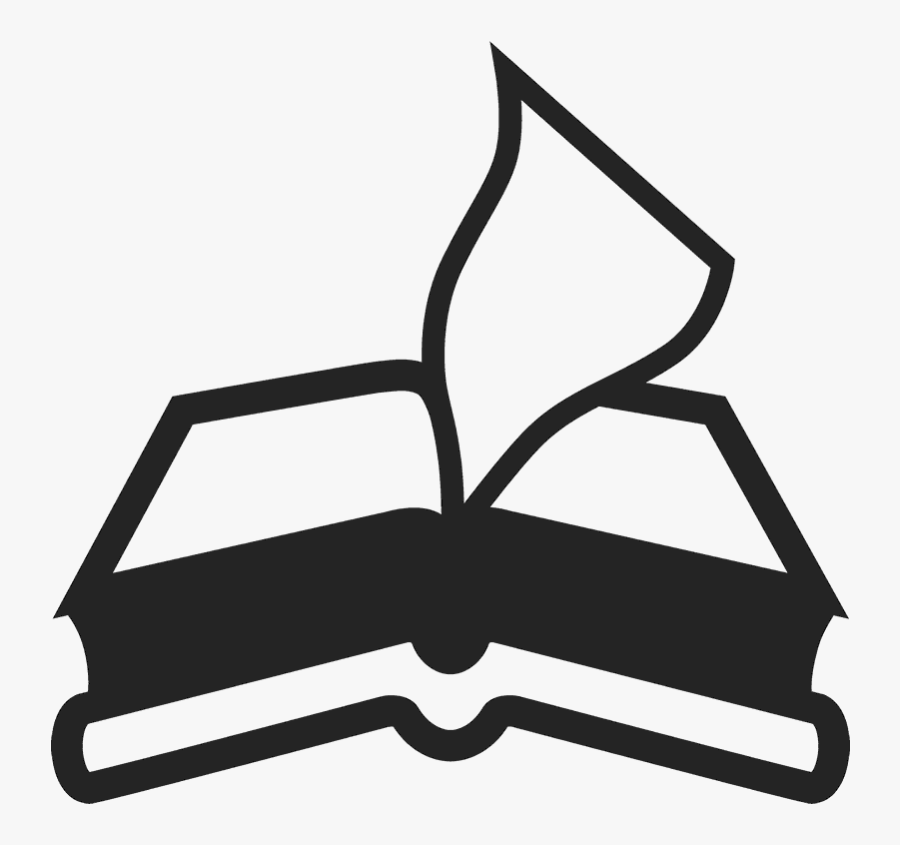 Transparent Open Book Outline Clipart, Transparent Clipart
