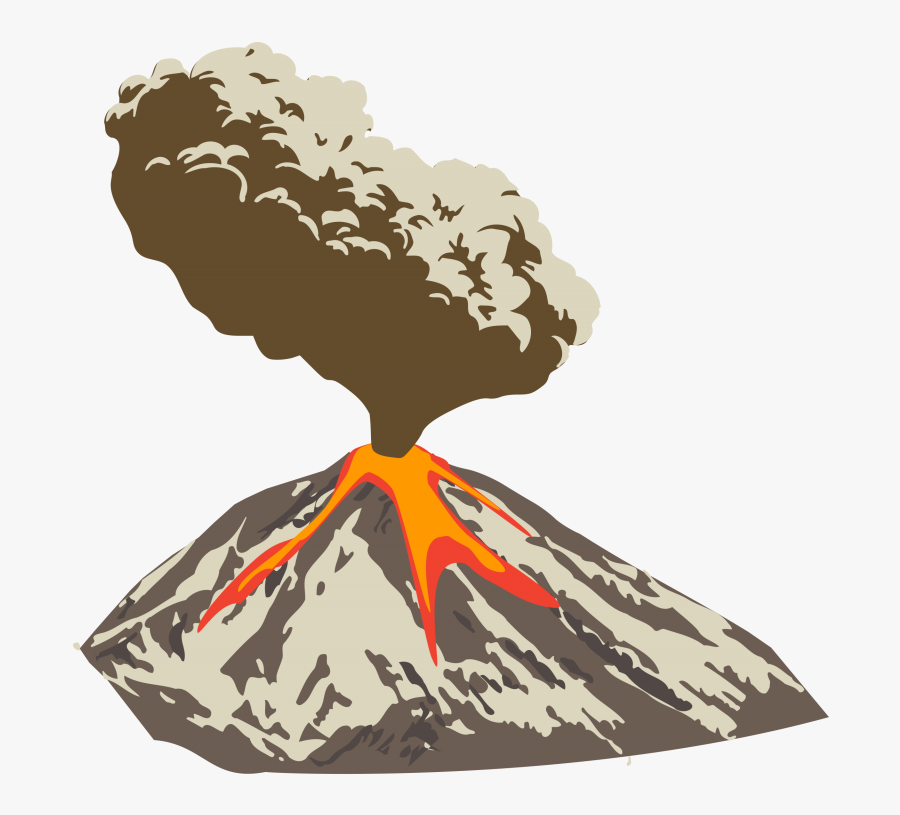 Volcanic Eruption Clipart Png, Transparent Clipart