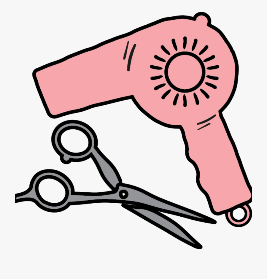 Hairdresser Icon, Hair Dryer Clipart, Beauty Salon - Beauty Clipart, Transparent Clipart