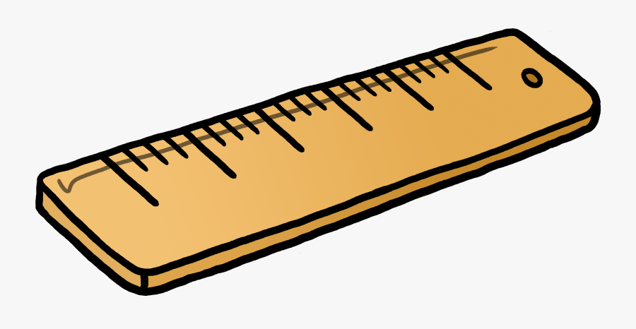 Ruler Clipart Black And White - Things That Are Rectangle Clipart, Transparent Clipart