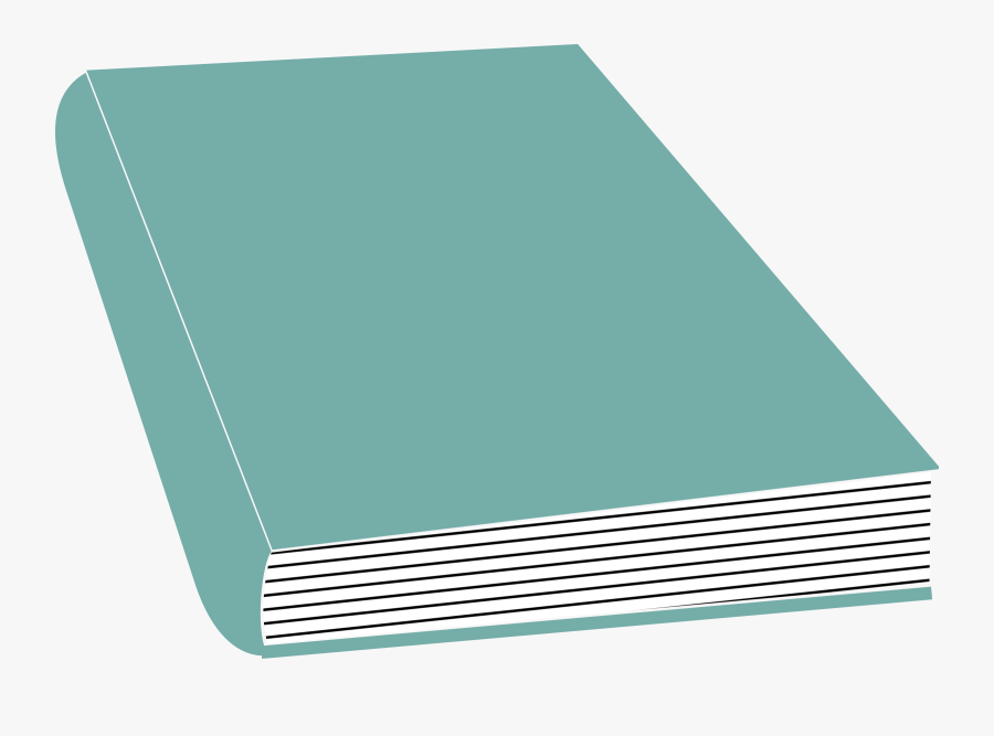 Closed Book 01 Picture Black And White Stock - Closed Book Clipart, Transparent Clipart