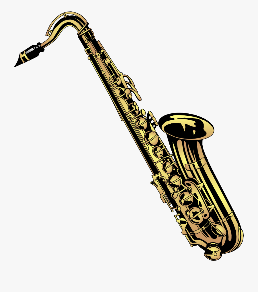 Saxophone Clipart Saxophone F - Music Instruments Hd Png, Transparent Clipart