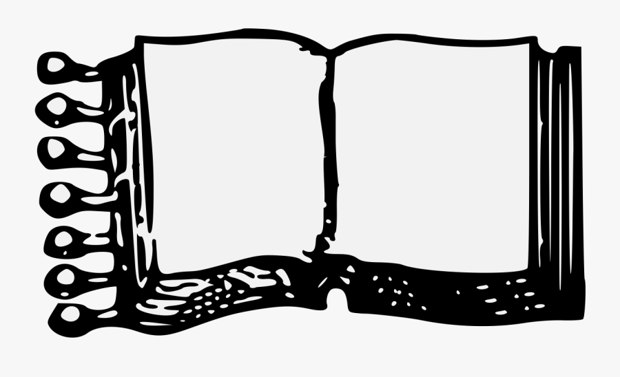 Transparent Open Book Clip Art Png - Open Book Pdf, Transparent Clipart