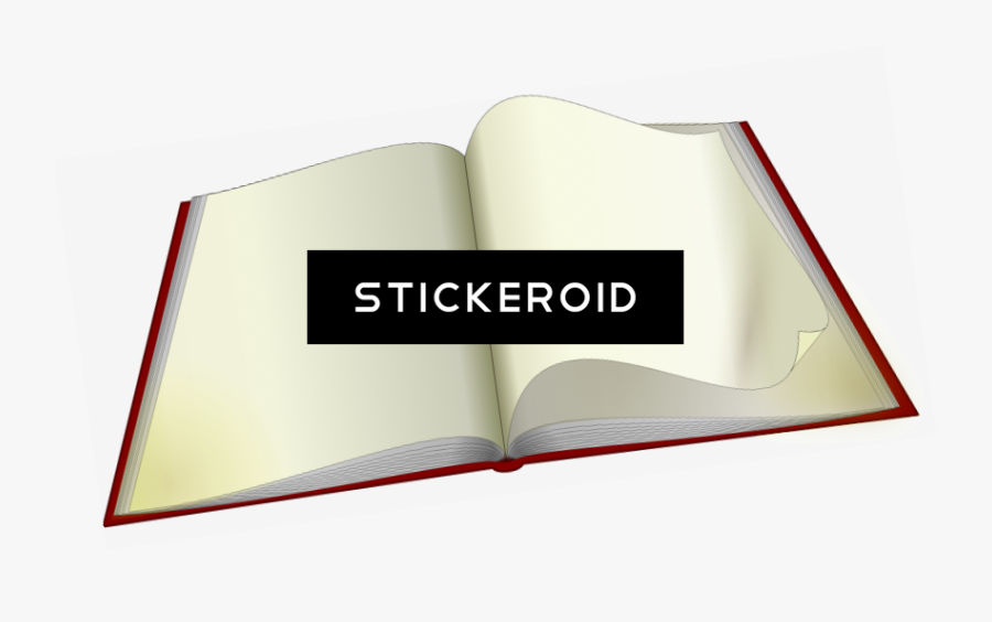 Clip Art Open Book Pages - Book, Transparent Clipart