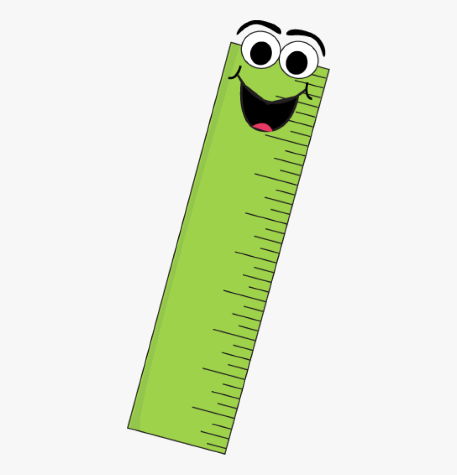 Transparent Png Ruler - Ruler Clipart Cartoon, Transparent Clipart