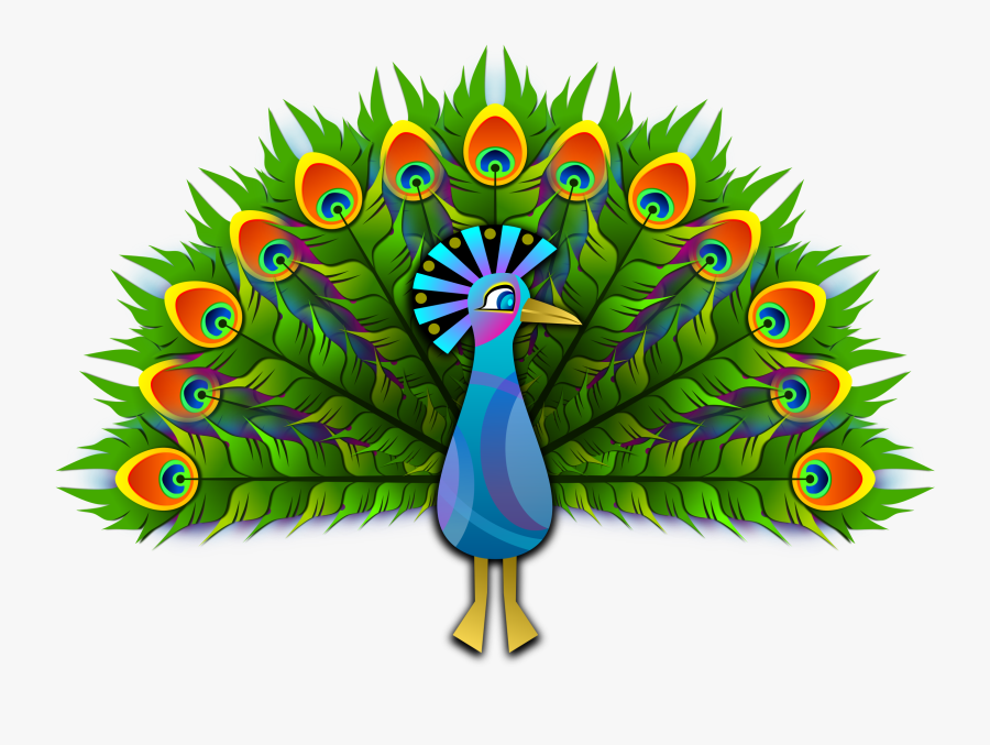 Peacock Clipart At Getdrawings - Transparent Background Peacock Clipart, Transparent Clipart