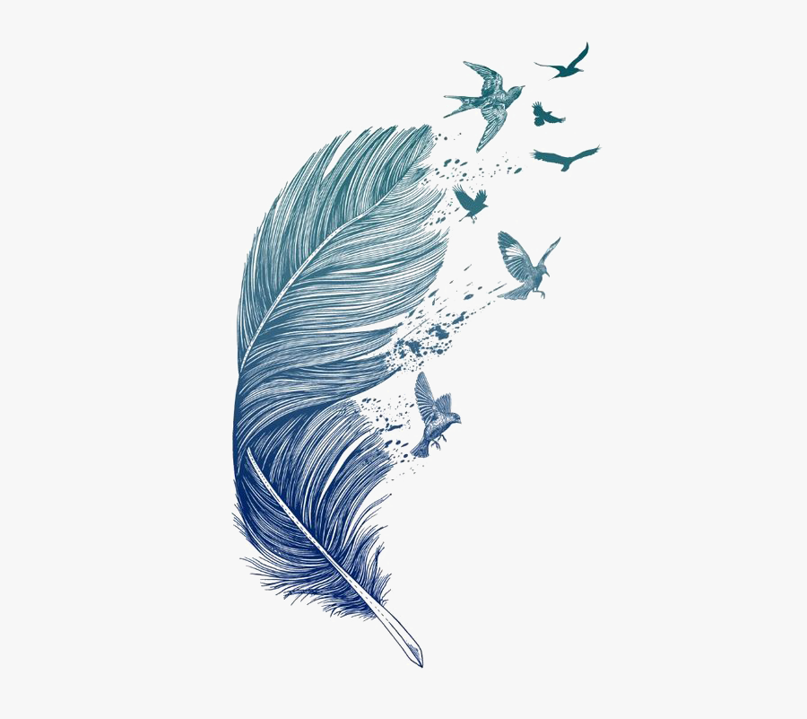 Feather Bird SVG