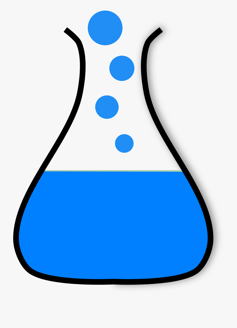 Beaker Chemistry Laboratory Flasks Clip Art - Conical Flask Cartoon
