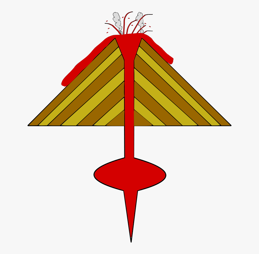 Volcano Clipart The Cliparts - Volcano, Transparent Clipart
