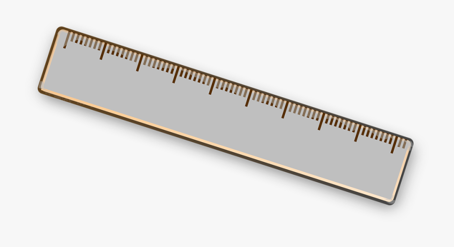 Transparent Ruler Png Clipart - Grey Ruler Clipart, Transparent Clipart