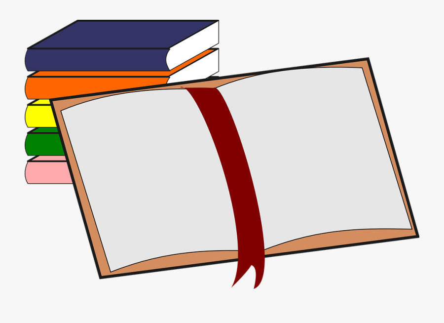 Transparent Open Books Clipart - Adjectives And Adverbs Clipart, Transparent Clipart