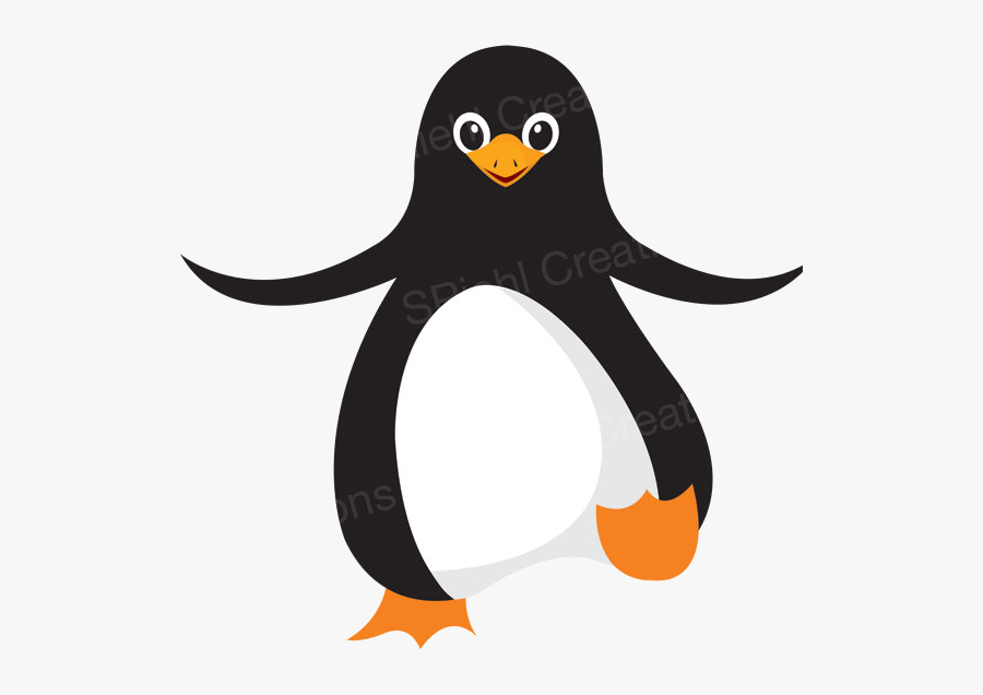 Penguin Clipart Waddle Graphics Illustrations Free - Penguin Clip Art Dancing, Transparent Clipart