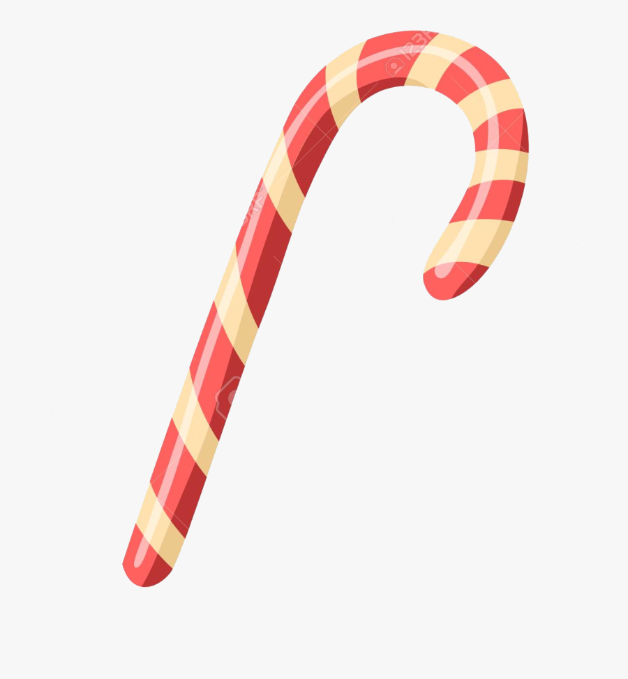 Candy Cane Clipart Colorful Free On Transparent Png - Doce Vetor Pirulito, Transparent Clipart