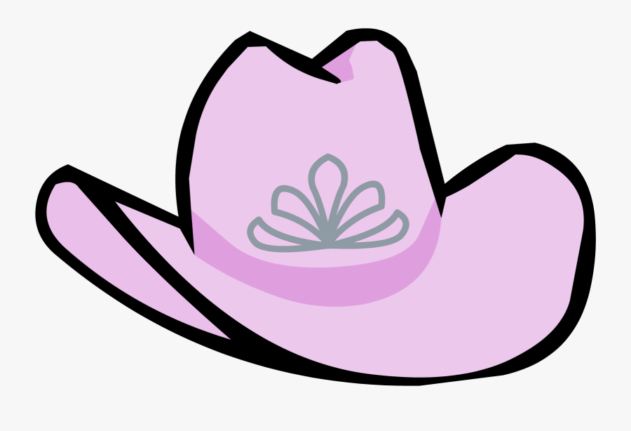 Club Penguin Clip Art - Cowgirl Hat Clip Art, Transparent Clipart