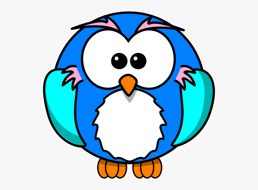Cute Owl On Branch Clip Art At Clker - Air Animals Clip Art, Transparent Clipart