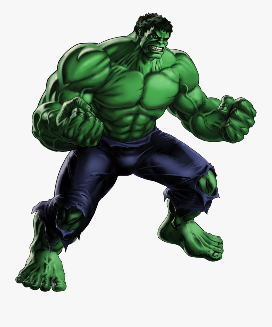 Hulk Batman Clipart - Hulk Comic Png, Transparent Clipart
