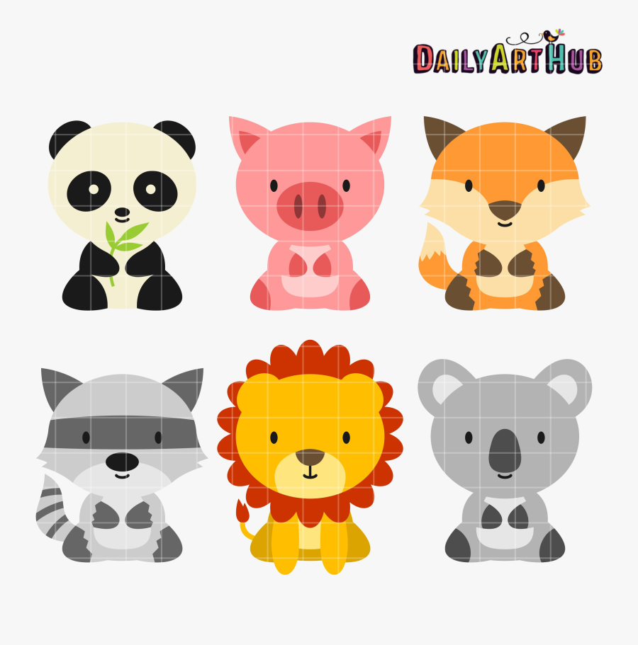 Animal Free Baby Cliparts Clip Art On Transparent Png - Cute Baby Animals Clipart, Transparent Clipart