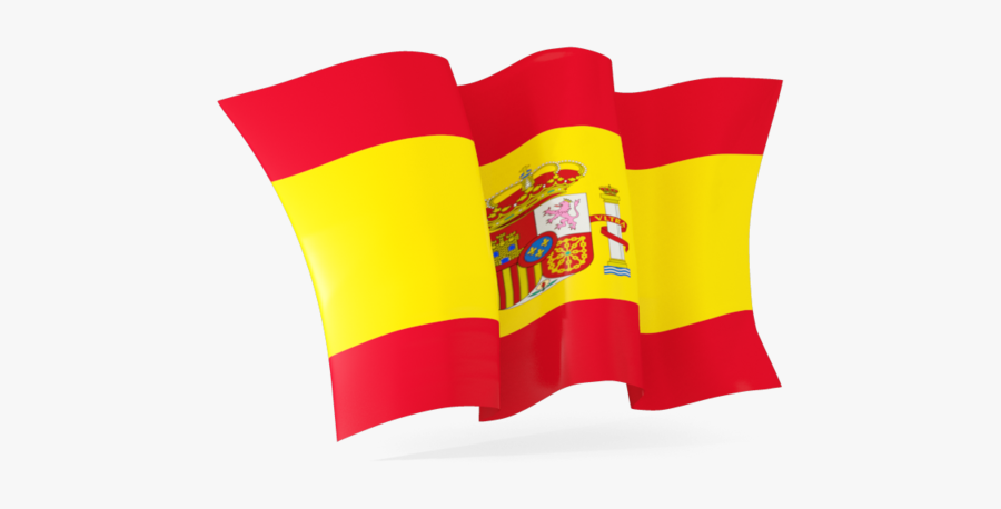 Banner Transparent Download Spain Icons Png Vector - Spain Waving Flag Png, Transparent Clipart