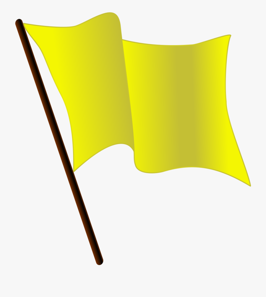 Yellow Flag Png, Transparent Clipart