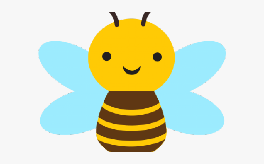 Transparent Cute Bee Clipart - Clip Art Cute Bee, Transparent Clipart