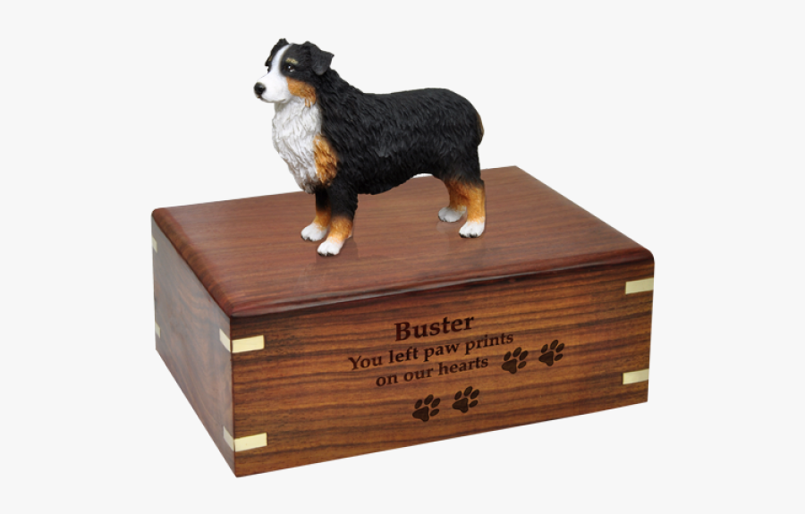 Australian Shepherd Urn, Transparent Clipart