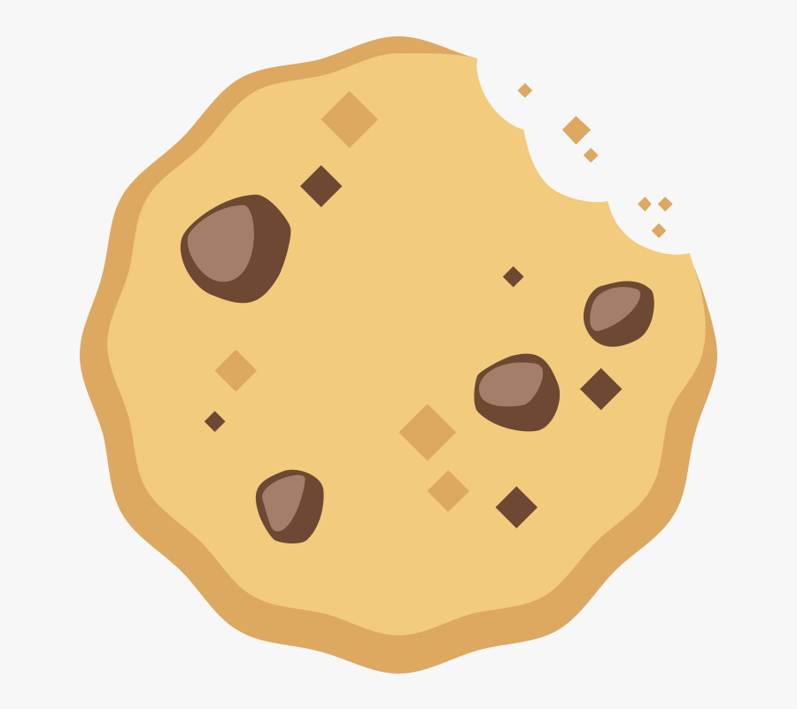 File Emojione F A - Cookie Emoji Black And White, Transparent Clipart