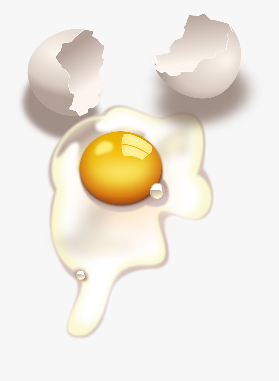 Egg Yolk,egg,fried Egg - Egg Clip Art, Transparent Clipart