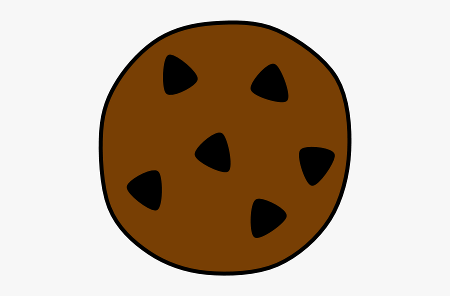 Chocolate Chip Cookie, Chocolate Chips - Chocolate Chip Cookie, Transparent Clipart