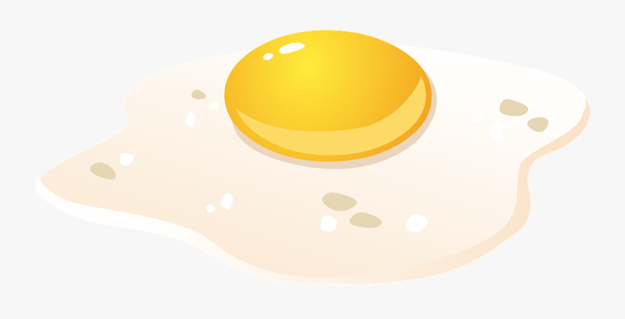 Egg, Breakfast, Yolk, Protein, Fry, Fried, Yellow - Animasi Egg, Transparent Clipart