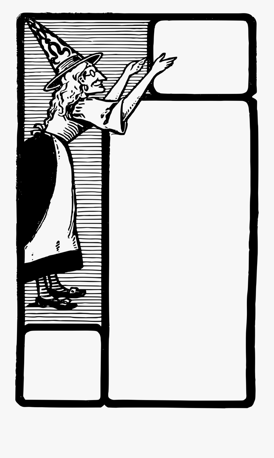 This Free Icons Png Design Of Simple Witch Frame - Salem Witch Trials Clipart, Transparent Clipart