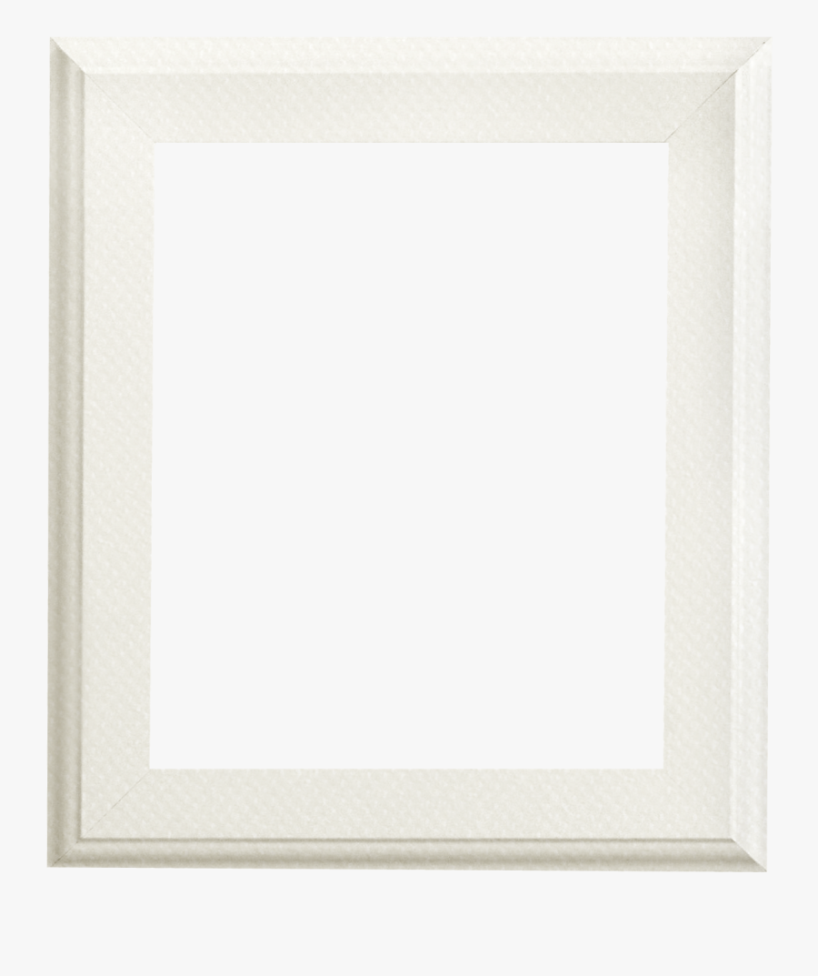 Picture Simple Frame Wood Digital White Clipart - Picture Frame, Transparent Clipart