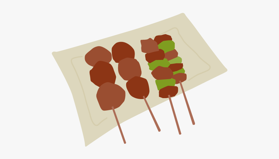 焼き鳥 イラスト, Transparent Clipart