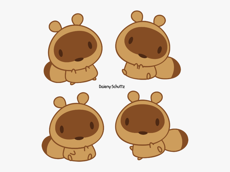 Platypus Clipart Chibi - Chibi Tanuki, Transparent Clipart