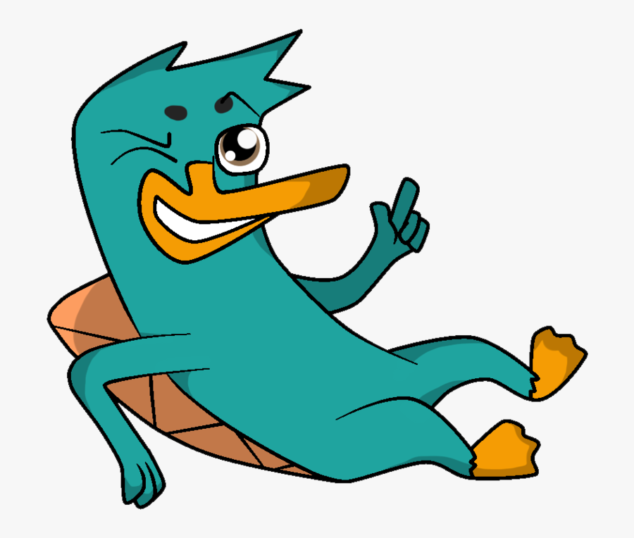 Peirry The Platypus By Mishti14 On Clipart Library - Perry The Platypus Drunk, Transparent Clipart