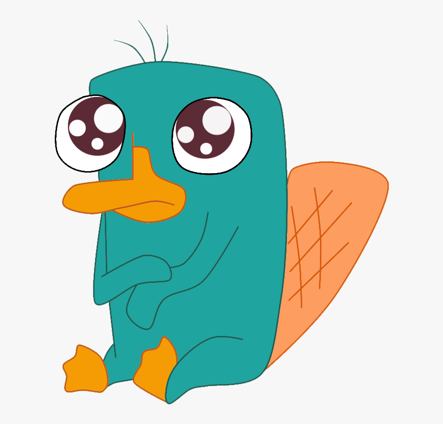 Drawn Platypus Pictures And Ideas On Stem Education - Cute Perry The Platypus Drawing, Transparent Clipart