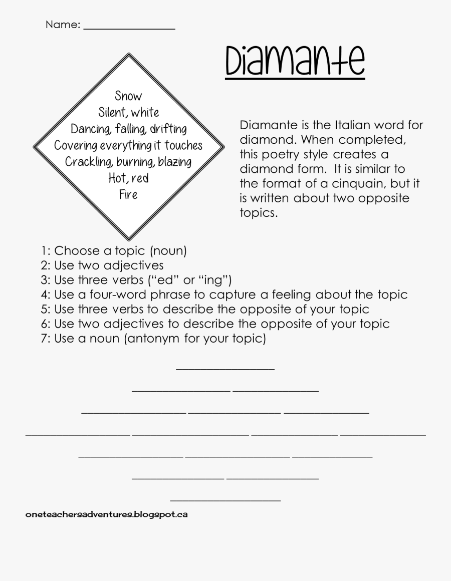 Poem Clipart Grade - Poem Analysis Worksheet For Grade 1, Transparent Clipart