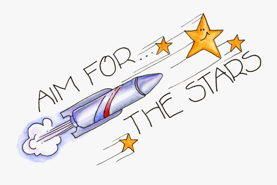 Picture - Shoot For The Stars Clip Art, Transparent Clipart