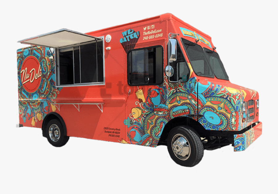Transparent Food Truck Clipart - Food Truck No Background, Transparent Clipart