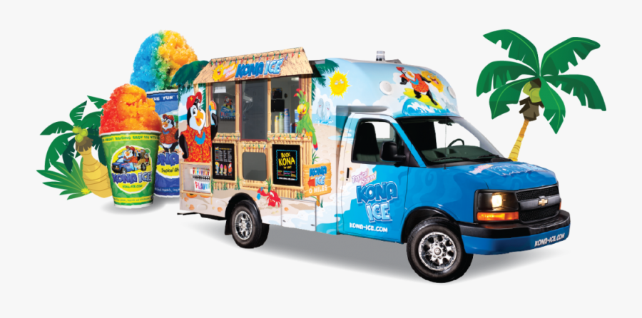 Kona Ice - Kona Ice Truck, Transparent Clipart
