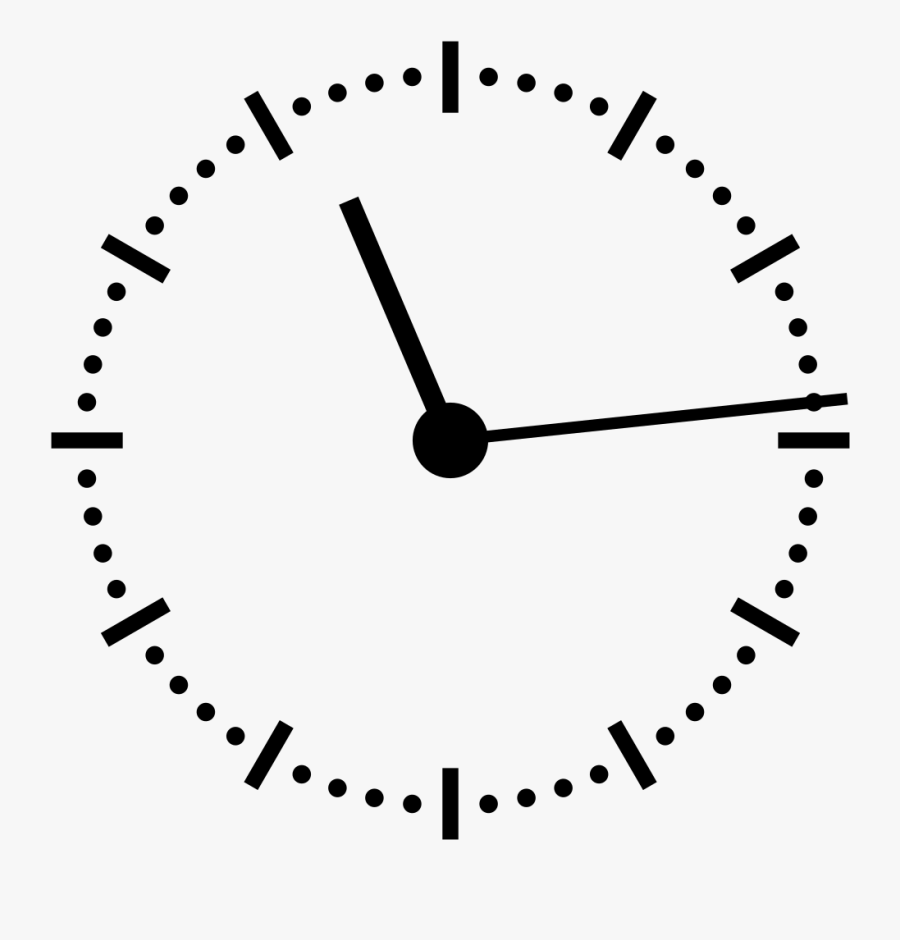 File - Clock 11-14 - Svg - 11 11 Clock Png Clipart - Analog Clock 10 29, Transparent Clipart