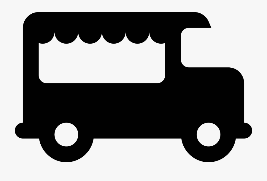 Food Truck Icon, Transparent Clipart