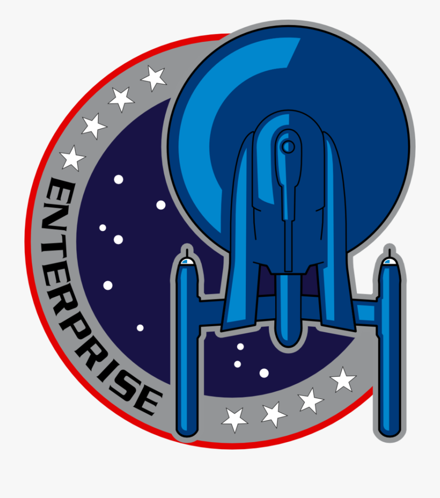 Starship Enterprise Starfleet Star Trek T"pol - Enterprise Star Trek Logo, Transparent Clipart