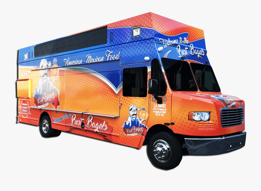 Food Truck, Transparent Clipart