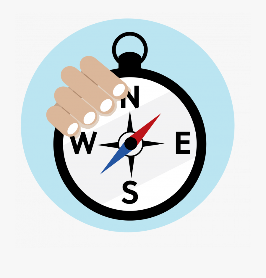 Making Choices - Illustration Compass Vector, Transparent Clipart