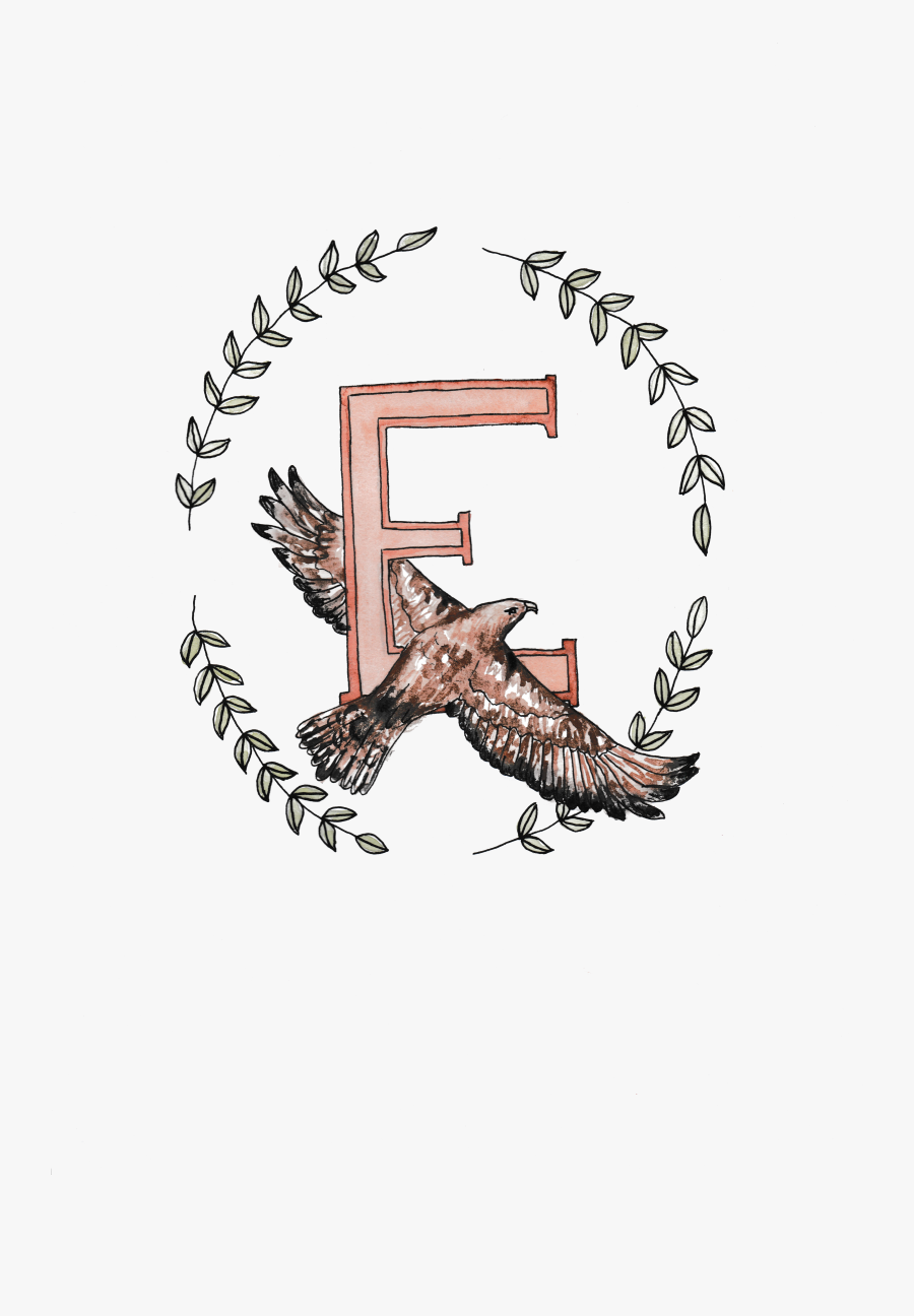 E Is For Eagle - Cross, Transparent Clipart