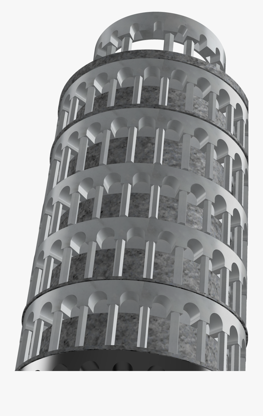 Leaning Tower Of Pisa - Brutalist Architecture, Transparent Clipart
