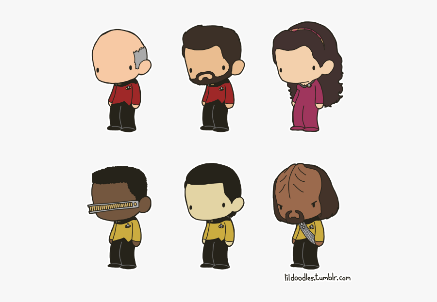Lil Star Trek The - Cartoon, Transparent Clipart