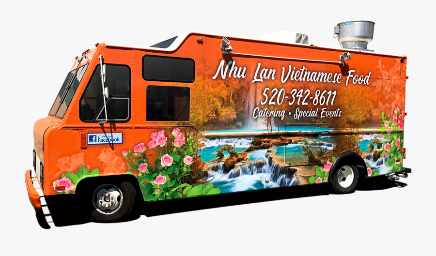 Food Truck, Transparent Clipart
